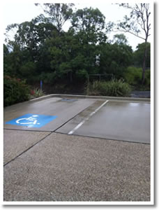 Concrete Parking After