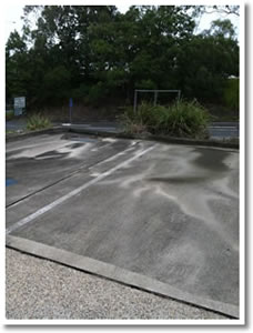 Concrete Parking Before